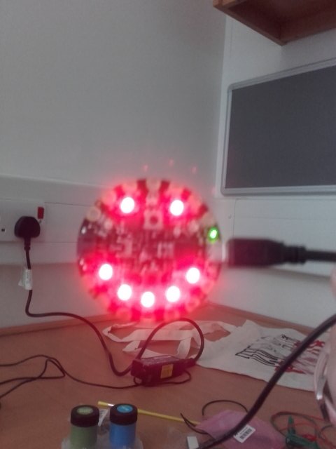 FHSComputing's tweet image. Making smiles with #wearyourcode well done Matilda @ComputingNapier