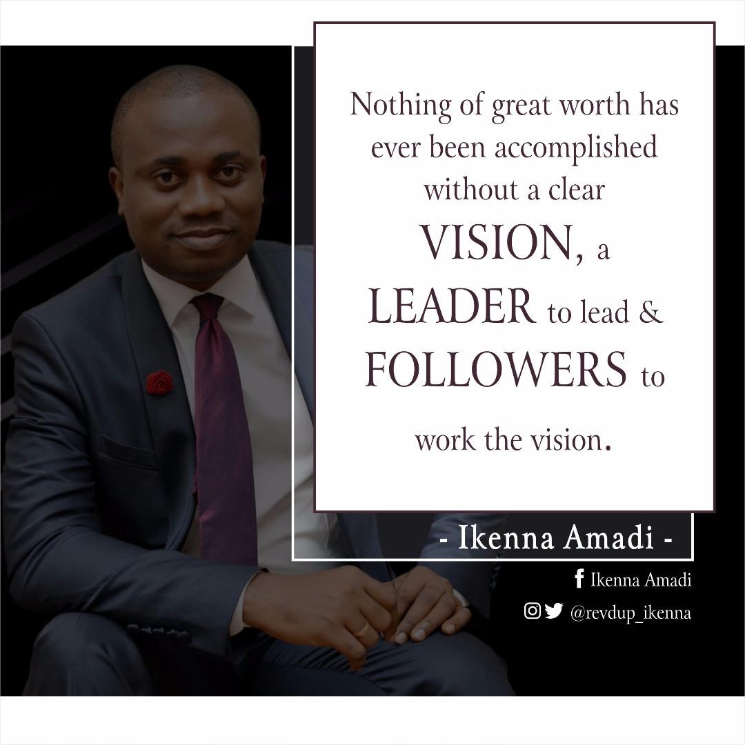 RevdUp_Ikenna's tweet photo. Never play down or down play the role of followers ... they're the team you need to accomplish the vision. https://t.co/wboG4Qs2ve
