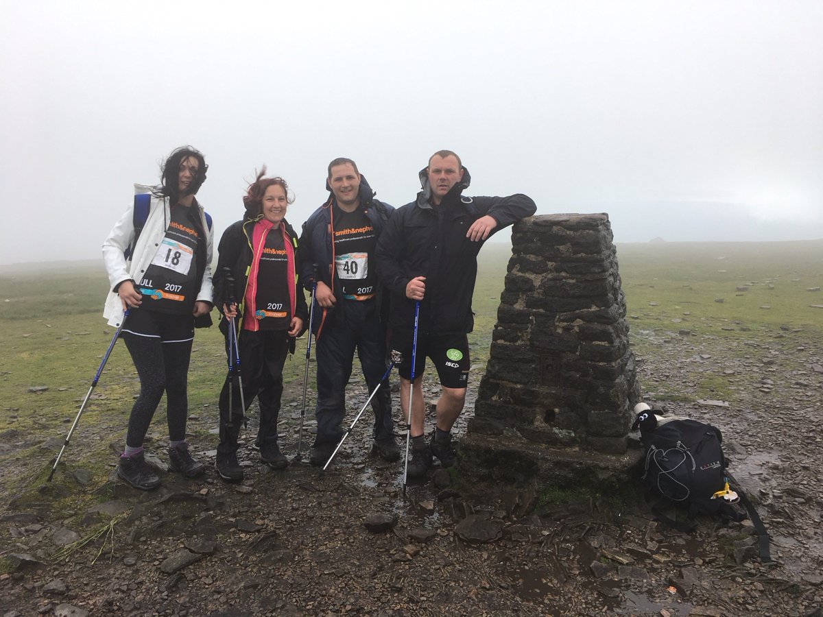 These boots are made for walking. Over 100 employees climbed the Yorkshire Three Peaks this weekend fundraising for More Together.