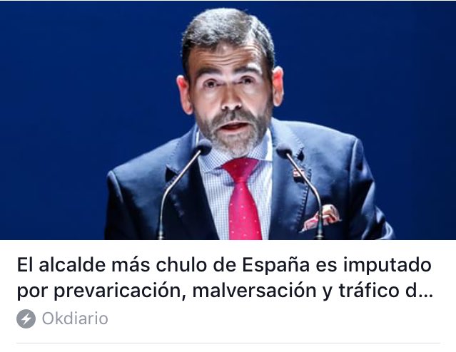 nnggcartagena's tweet photo. @pepelopezct #LopezImputado 

¿Va usted a dimitir tras estos dos años nefastos en la alcaldía? https://t.co/lhCx5TldAg