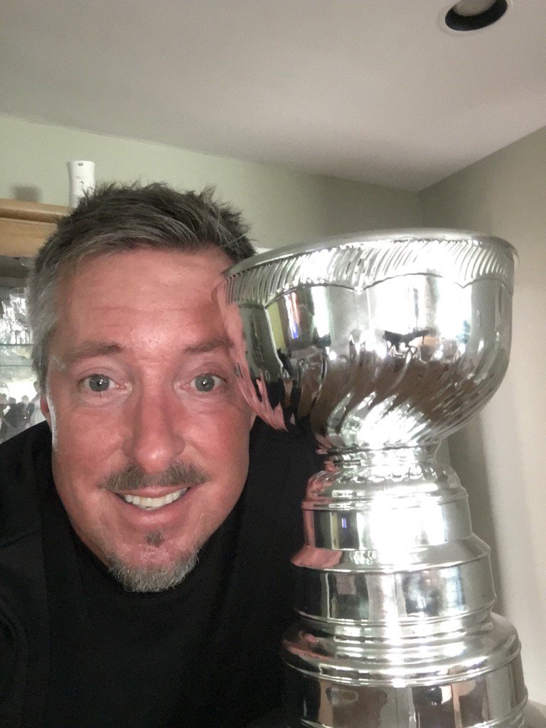 ScottFerrall's tweet photo. On cloud 9 baby !   Thanks to my beloved @penguins #CUP5 https://t.co/nRlsDzFWvj
