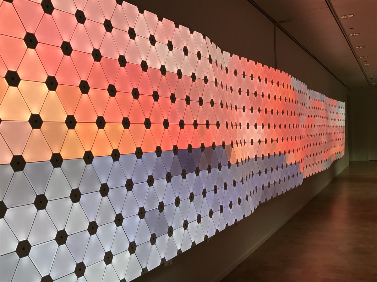 Nanoleaf The New Aurora Display Terra Is Now In Alaska S Anchoragemuseum 10 Panels Featuring Beautiful Sunrises For You To Feast Your Eyes On T Co Uzqsgyoawb