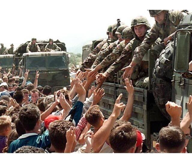 butrinty's tweet photo. On this day, 18 years ago, @NATO troops entered #Kosovo. The rest is history. Forever grateful! https://t.co/e43dySXDPr