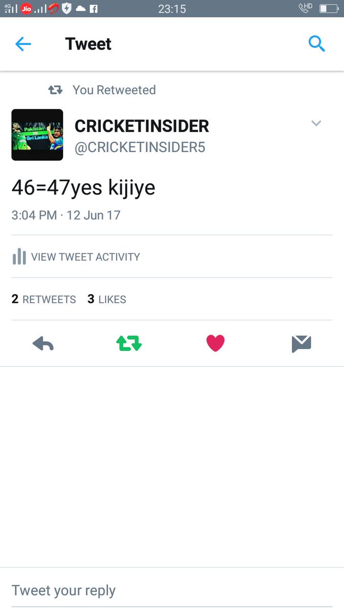 CRICKETINSIDER5's tweet photo. Sorry bro my session loss but we love predict because this is my passion https://t.co/EI21KvQOpu
