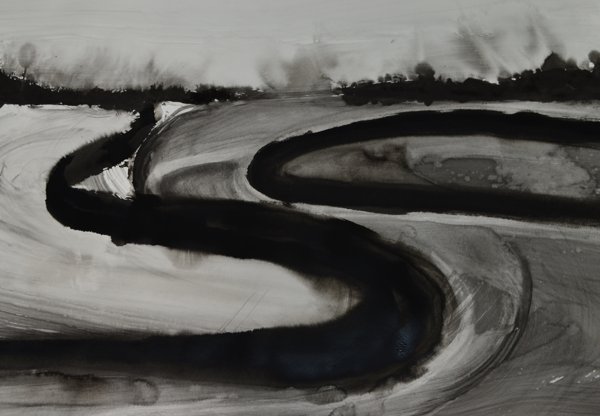 Ink drawing from Julie Brixey-Williams - on show <a href="/Aside_Bside_/">A-sideB-side Gallery</a>  22 - 26 June in East London!