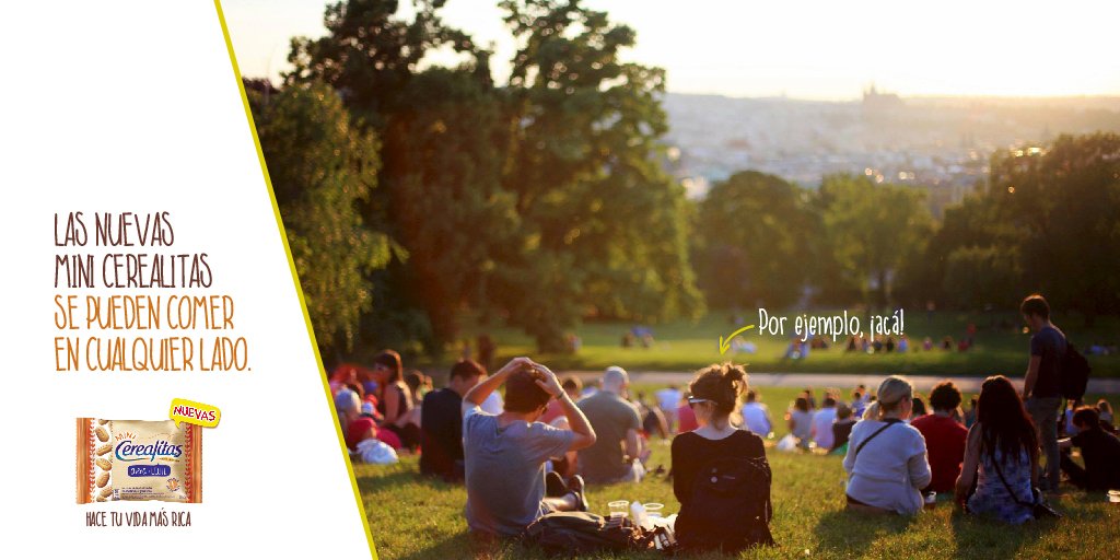 Hacer tu vida más rica es muy simple: RT, contanos dónde comerías tus #MiniCerealitas ¡y llevate 3 paquetes GRATIS!