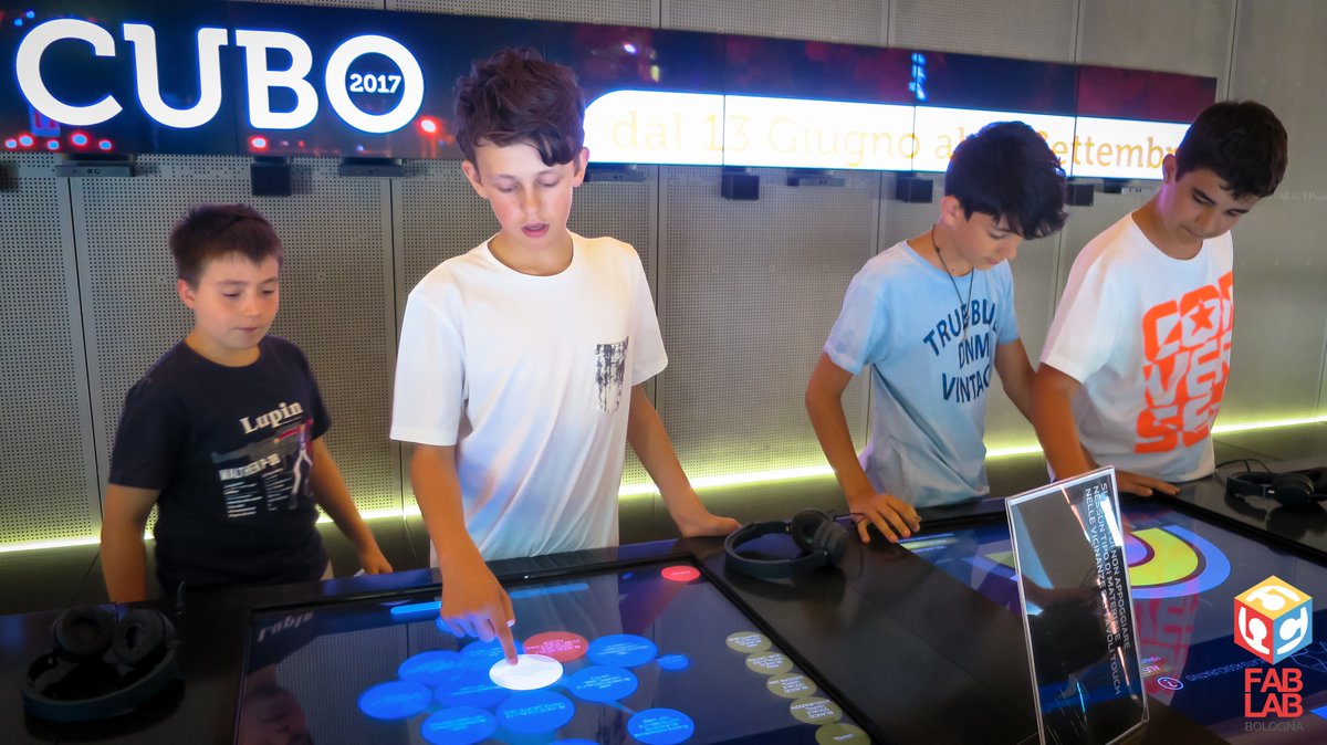 Oggi primo giorno di laboratorio a #CUBOUnipol!!
@UnipolGroup_PR #mBot