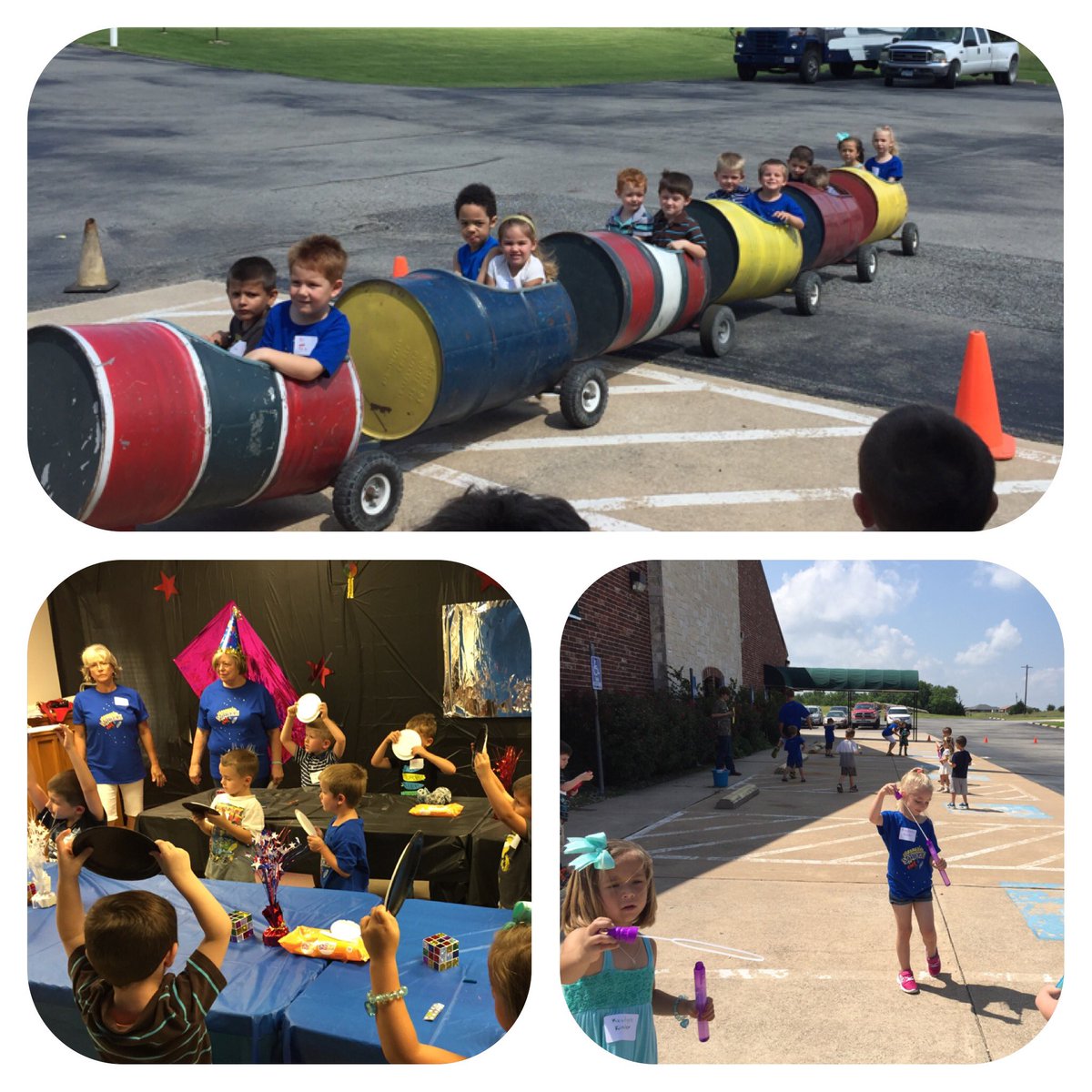 CharlotteDTodd's tweet photo. Vacation Bible School at First Baptist Church Blue Ridge #summerfun #learningaboutJesus https://t.co/4dZ7g7gH9I
