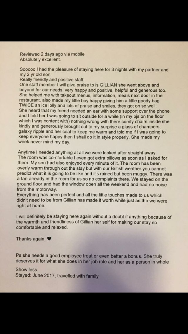 Another 5* Review this wkend - Our 1st Kung Fu Bernard Awards winner?!?? @WYBorn_Bred <a href="/AndyFr4ncis/">AndyFr4ncis</a> <a href="/placemadebyyou/">A Place Made By You</a> <a href="/SDEBDD/">simon ewins</a> <a href="/hutch1979/">vicky hutchins</a> 💜💜