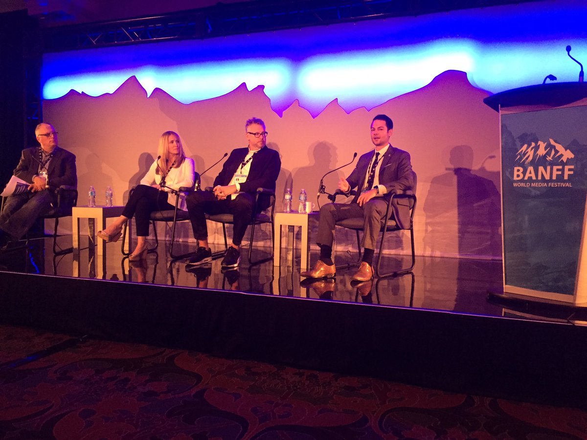 kerrylaifatt's tweet photo. Creative unscripted talk at #Banff17  with #natgeo #oprahwinfreynetwork #blueantmedia https://t.co/wexvV0NvSi