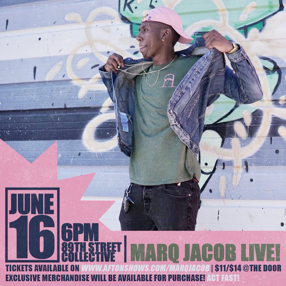 This Friday I got MORE unreleased tracks! I'm trying to show y'all I got this shit on lock! Come True! #MarqJacobLive #OKCShows
