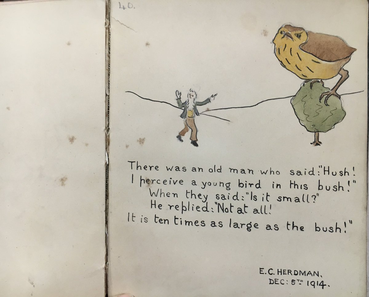 SaraRossSamko's tweet photo. Manchester &amp; Sheffield Doc/Fest, 2017. 1914 yearbook found by mum-in-law. Magic totems with timely lessons https://t.co/eALMNW3gU9