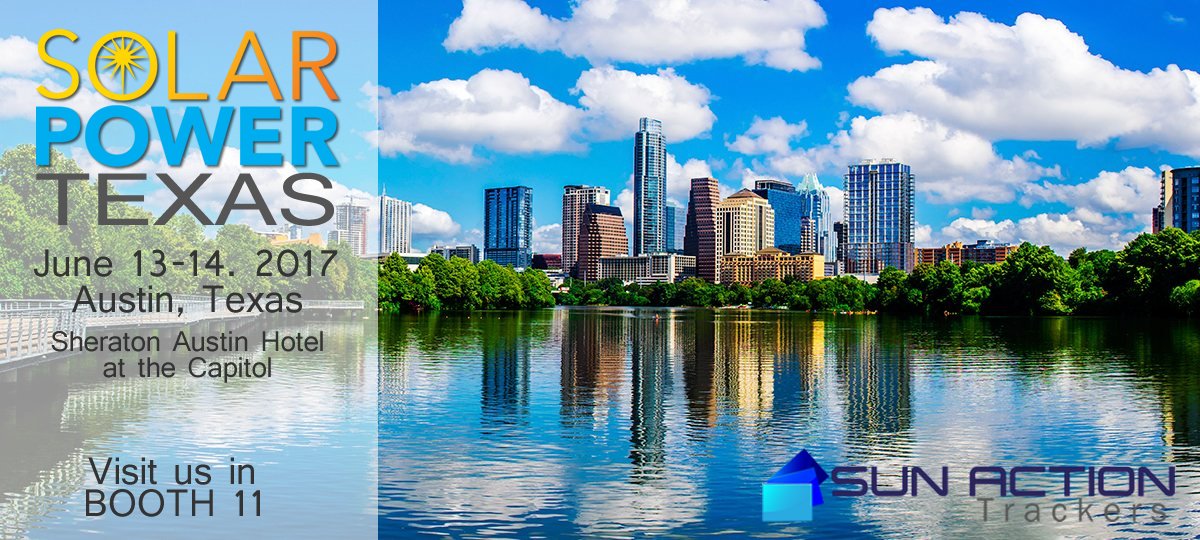 sa_trackers's tweet photo. We are headed to Austin for #Solarpowertexas from @SPIConvention ! Stop by booth 11 and meet some of our team! #SOLARPOWER #solar https://t.co/SV7EDmdIre