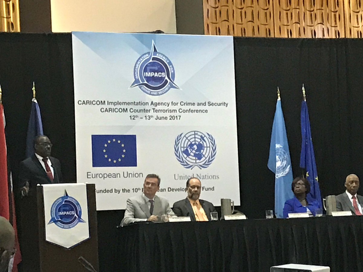 OEA_CICTE's tweet photo. #CICTE supports @CARICOMorg #IMPACS in the development of regional Counter-Terrorism strategy https://t.co/q8qAnc1mSO