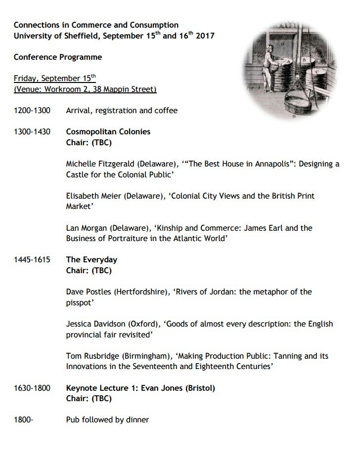 EM_Connections's tweet photo. Conference programme below, registration via Eventbrite coming soon. Thanks to @RoyalHistSoc and @UniShefAH for sponsorship! https://t.co/Dtt0NYOO4u