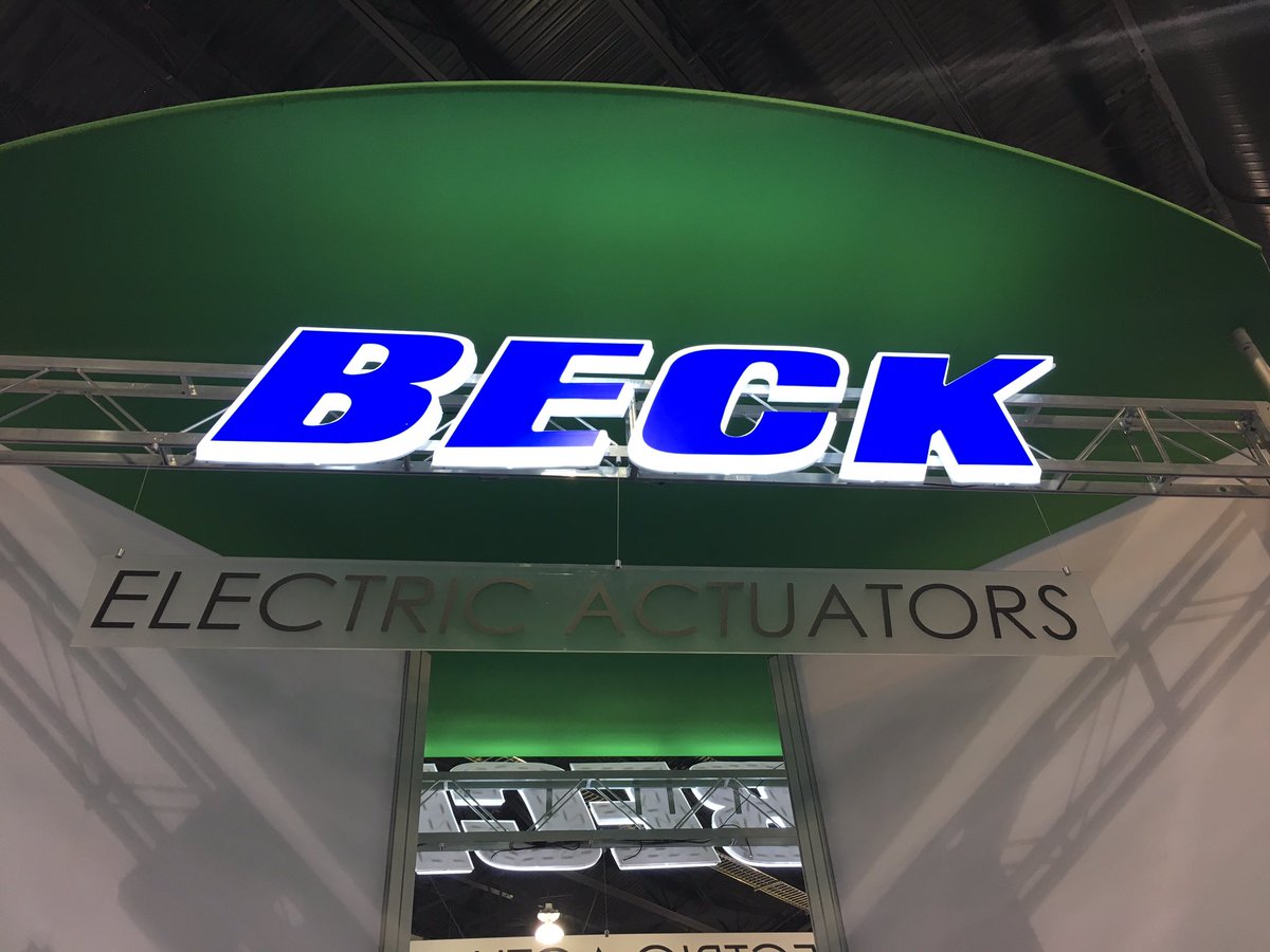 BeckActuators's tweet photo. It's game time at #AWWAACE17 #BeckDaily Get on board at booth 625!! https://t.co/ZIB61OtF1A