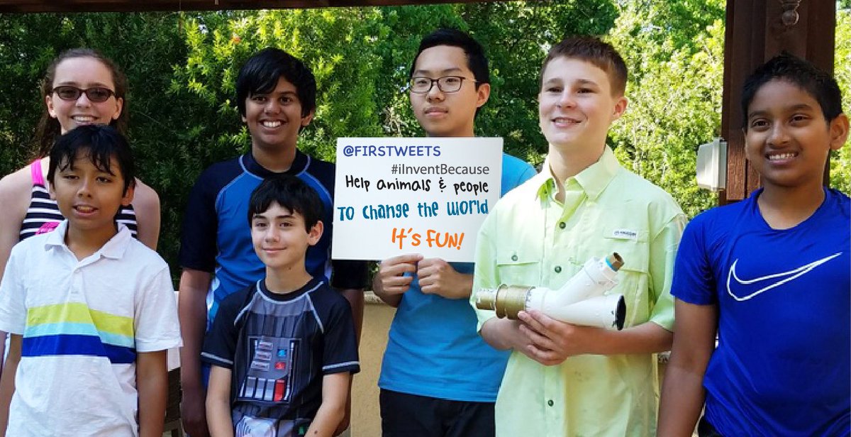 firstlegoleague's tweet photo. The next generation of innovators - already making a difference in the world! #Iinventbecause #20daysofinnovation https://t.co/PRO9hrx5kb