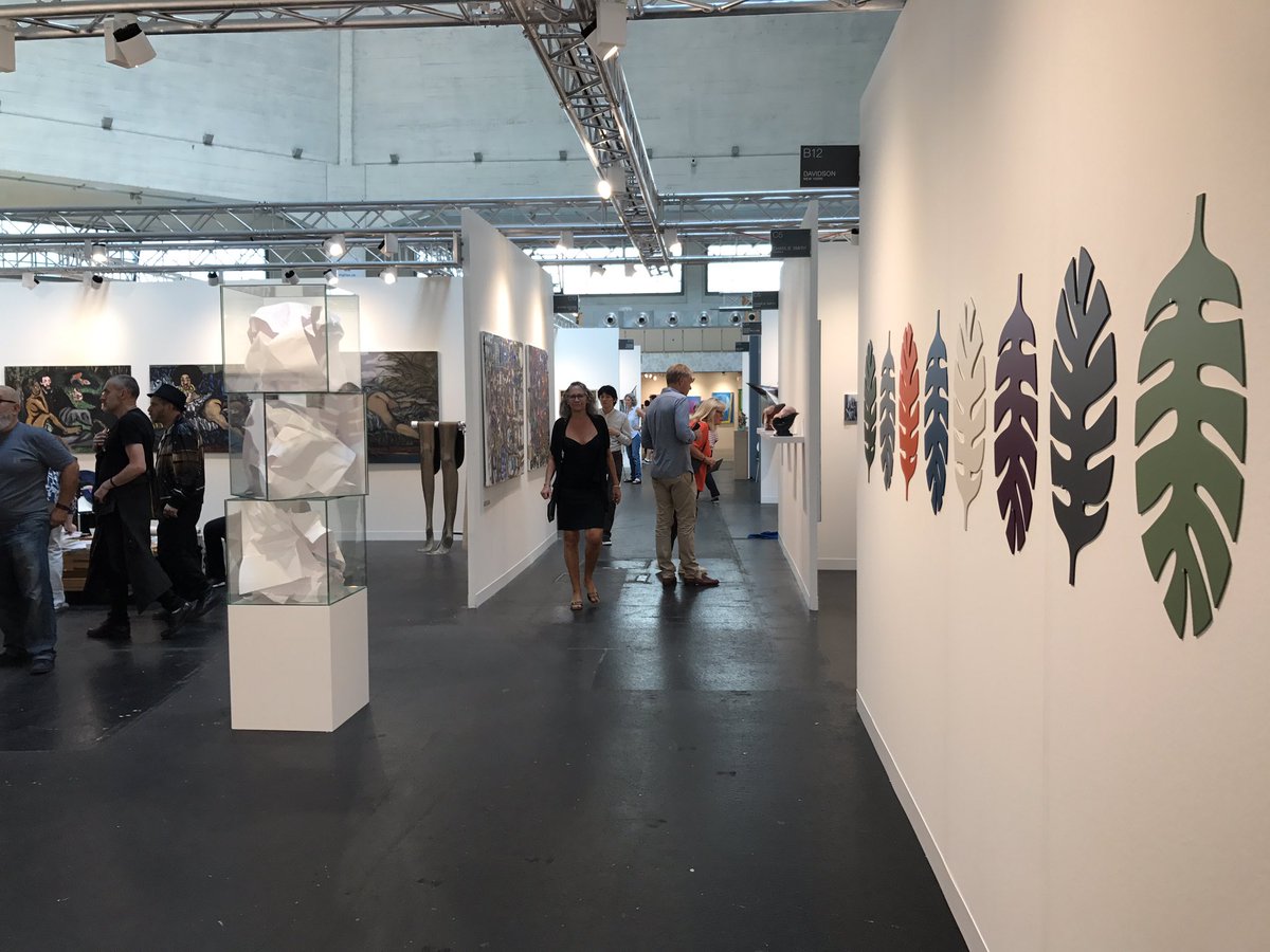 artribune's tweet photo. Sta inaugurando, tra le mille cose della settimana di #artbasel, anche @VOLTAshow. Ecco le prime foto in super anteprima #voltashow https://t.co/VFfEZrgGDX