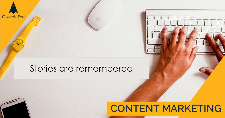 Mavenfy's tweet photo. To let your audience not only know you (your brand) but also remember, you need to build a good story. #ContentMarketing #Storytelling https://t.co/DT0Y97Ku0n