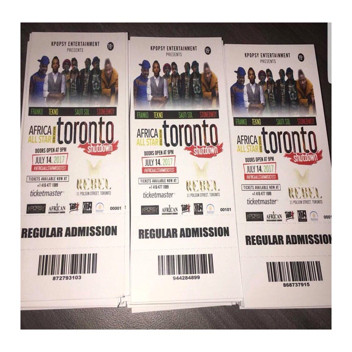 AfricaAllStarMF's tweet photo. Purchase tickets for the #AfricaAllStarMusicFest today from @stashhouse_ent
https://t.co/qzJejd55Of #music #festival #toronto #africanevent https://t.co/LfIZQdrunY