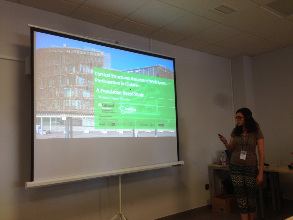 activebrainsAB's tweet image. Dra. Mónica López in action for the afternoon&apos;s session ! #activebrains4all