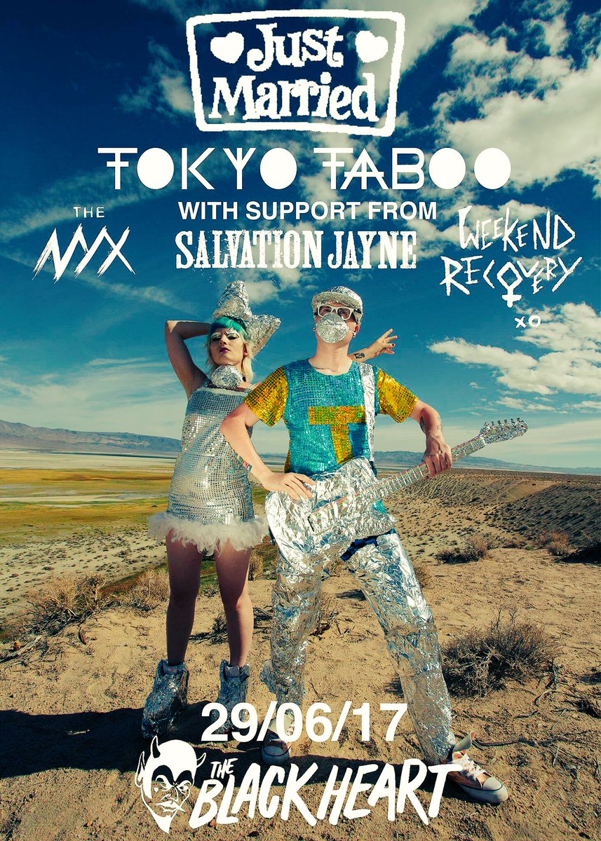 💍For all of you who didn't come to our island wedding!💍

Come to our wedding show at <a href="/Theblack_heart/">The Black Heart</a> in LDN!
FREE ENTRY!