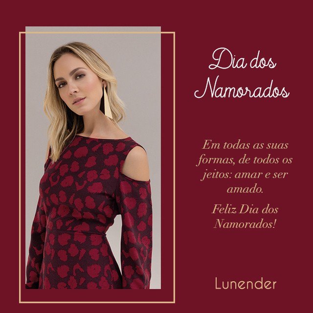 Que nunca nos falte motivo para celebrar o amor <3 #felizdiadosnamorados #Lunender instagram.com/p/BVPh2zYh5QT