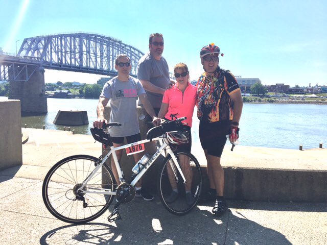 BigJohnInspired's tweet photo. It was a good ride yesterday during @RideCincinnati as part of team #ChefsAgainstCancer .... now on 2 nxt challenge! @youngsdairy #BikeTour https://t.co/siDYVfAXcF