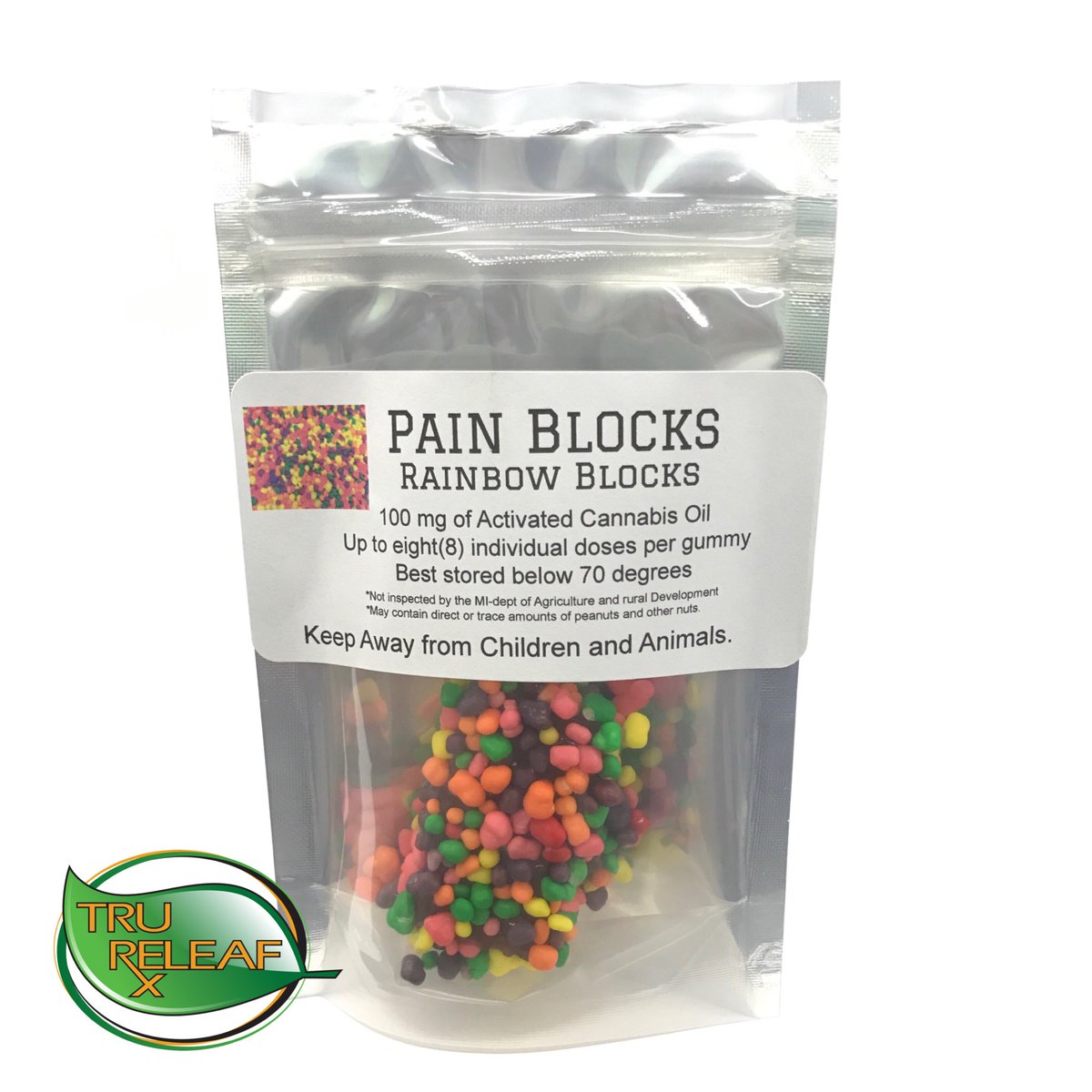 TruReleaf's tweet photo. Nerd Rope Pain Blocks 😋 #Medibles #edibles #lansing #mmmp #trureleaf #mmj #rainbowblocks #painblocks https://t.co/3rXZ0ZjFRa