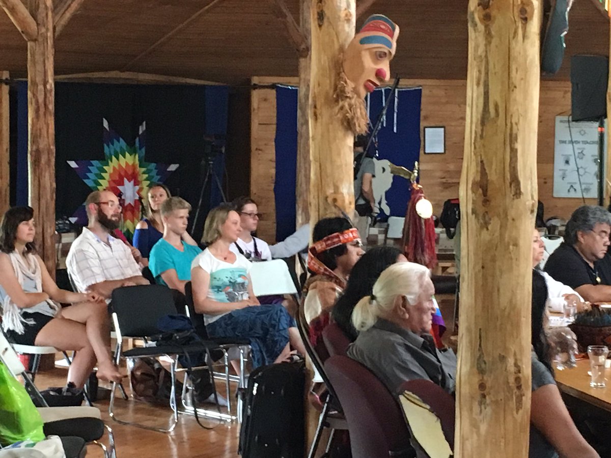 IISD_ELA's tweet photo. What an honour to participate in this weekend's #FirstNations Climate Change conference at @TurtleLodge. @GerrardPauline—what did you learn? https://t.co/A0vOuP3jKV