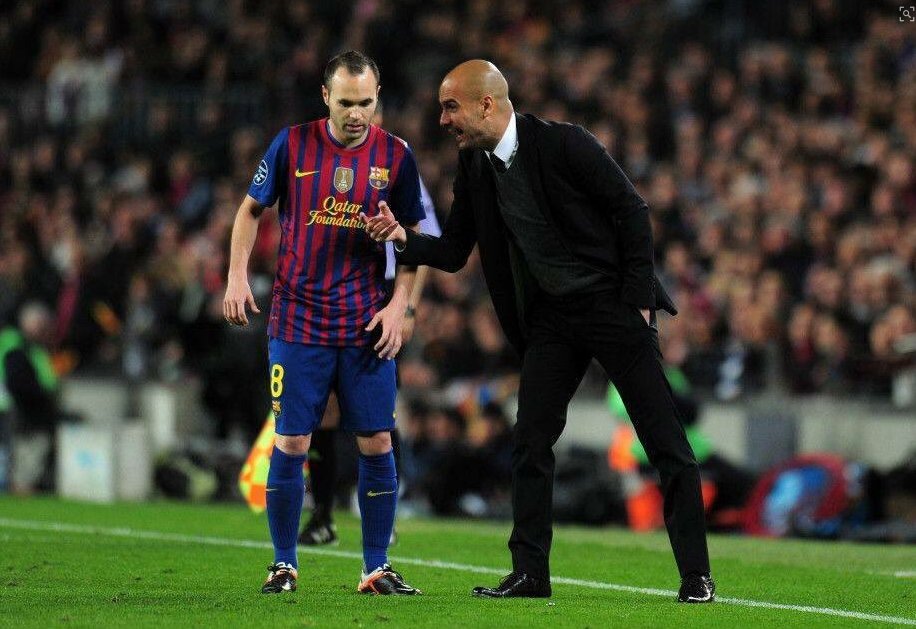 "No tattoos, no earrings - if young players want to know what to do and how to behave, I just tell them to follow Andres." - Pep Guardiola.