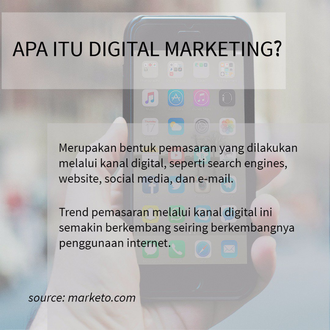 Valuklik's tweet photo. 1. Apa itu digital marketing? #DigitalMarketing #VKPaidTeam https://t.co/CJlkE2Pol4