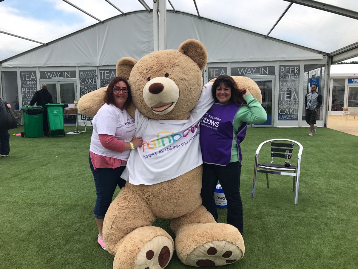 the_LTA's tweet photo. #AegonOpen #Nottingham fact of the day: It's charity day with @RainbowsHospice receiving 100% of all gate receipts! 😀🐻🎾😀 https://t.co/ncfiCvDkXl