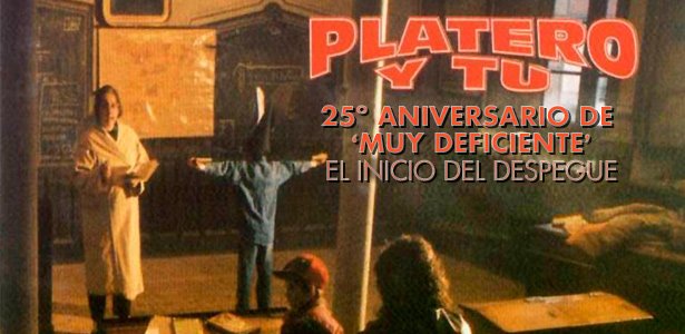 Con motivo de su 25º aniversario, te contamos todo sobre 'Muy deficiente', el inicio del despegue de Platero y Tú: mariskalrock.com/index.php/2017…
