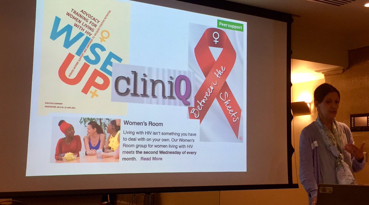 HIV_SpeakingUp's tweet photo. Dr Welbourn: #PeerSupport is crucial for women with #HIV to move away from violence to place of safety & respect #Swiftwomen https://t.co/wCcnp5Vh22