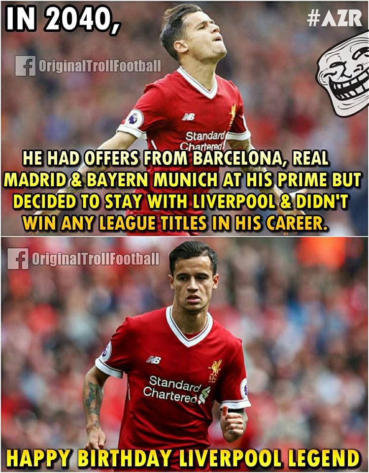 Happy Birthday Philippe Coutinho 