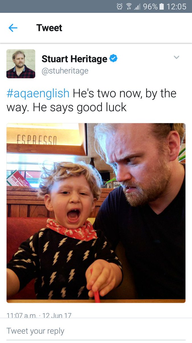 stadiumlove_'s tweet photo. Actually love this guy #AQAenglish #AQAenglishlanguage @stuheritage https://t.co/dZ8puJV2eI
