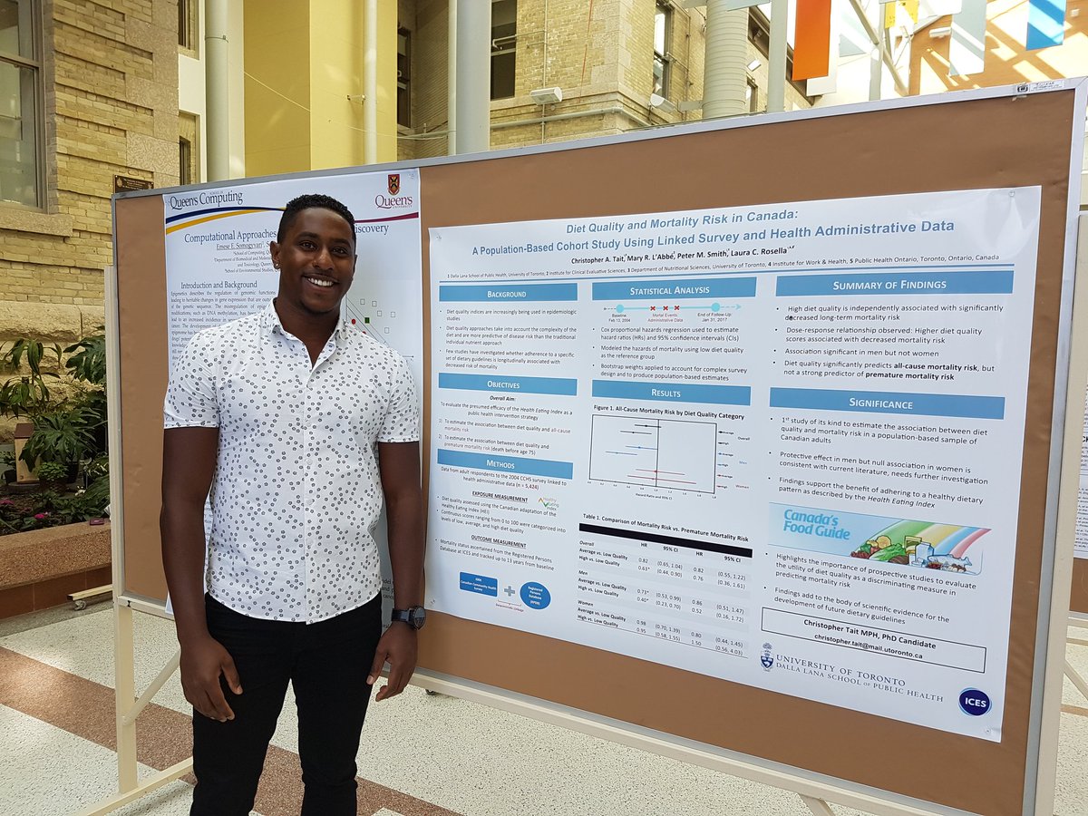UofT_dlsph's tweet photo. So proud of PhD Epidemiology candidate @ceetait who received the CIHR Silver Award of Excellence for his #CSHRF2017 presentation! Congrats! https://t.co/8cRRBG3ylw