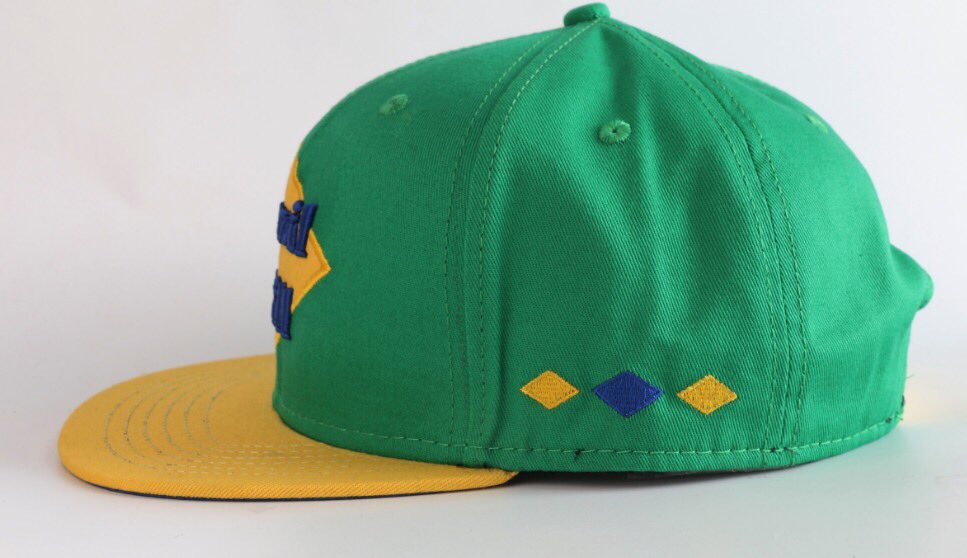slimlinehats's tweet photo. One for the footballers ⚽️☀️ #snapback #brazil https://t.co/jHgJQBtSjd https://t.co/6Bwik7L86R