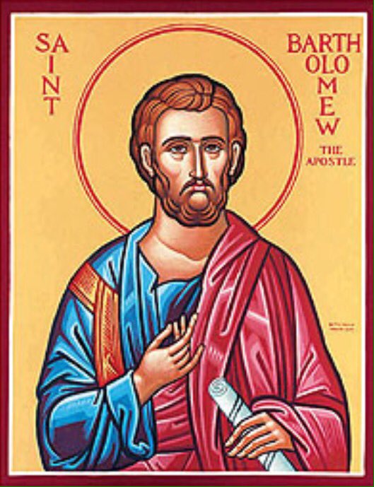 KBTM85's tweet photo. R.I.P😔The Apostle St.Bartholomew preached in India,Ethiopia&amp;Southern Arabia,Asia Minor&amp;was skinned alive in Armenia!✝🙏🏻😔😞 https://t.co/YNVUIcTeIN