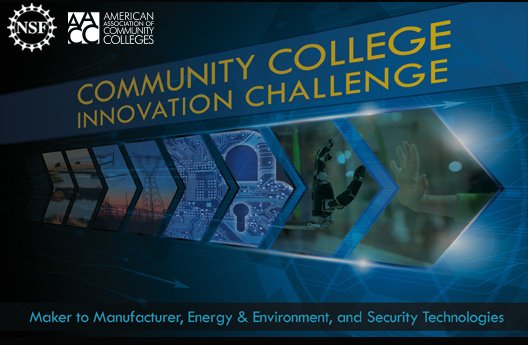 Ninjacoms's tweet photo. Which of the 10 schools will stand out in the 3rd Annual Community College Innovation Challenge? @NSF @Comm_College #CCIChallenge https://t.co/DFXzmaRhjh