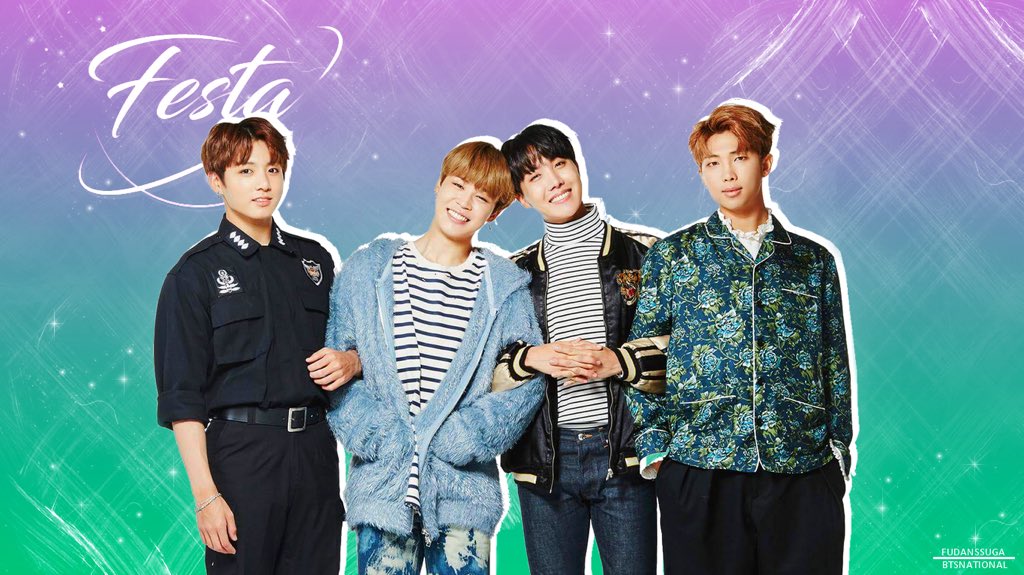BTS_National's tweet photo. 10 minutes before #2017BTSFESTA

We made Home screen &amp; Lock Screen for PC. This is free for you to use ! https://t.co/hontNpmrWE