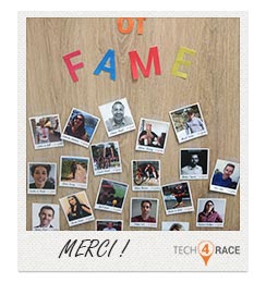 tech4race's tweet photo. Notre Wall of Fame commence à prendre forme les amis ! Merci à nos contributeurs sur @Gwenneg_bzh !! #crowdfunding #startup https://t.co/Y6DniUPdwv