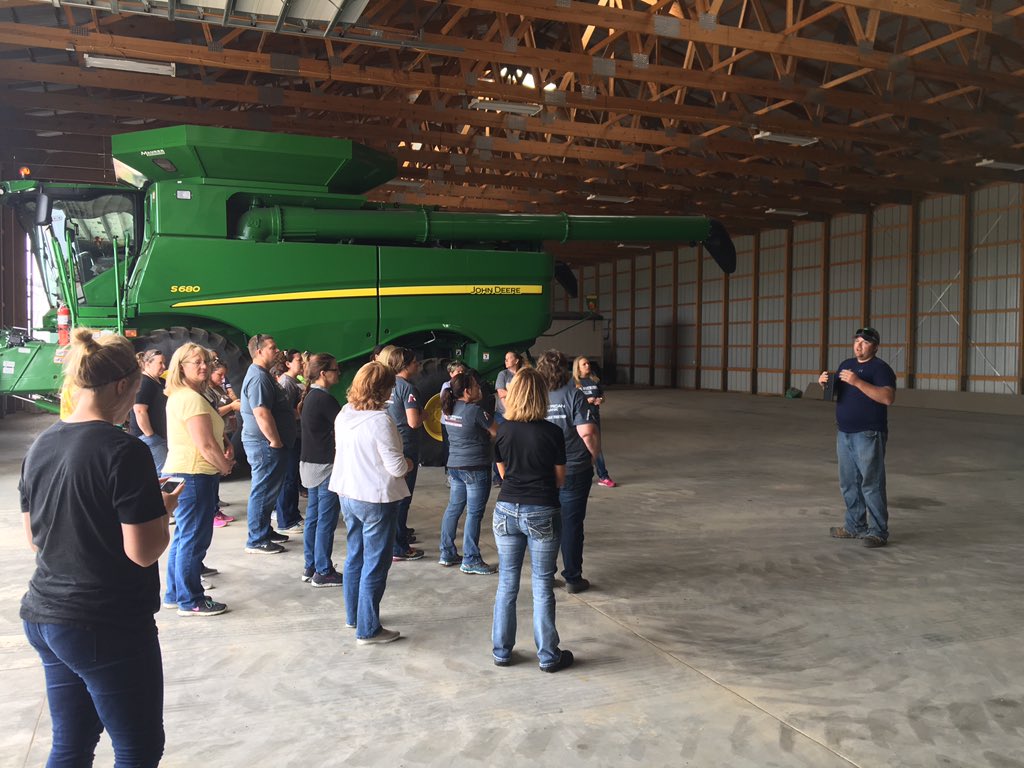 IowaAgLiteracy's tweet photo. Our Teacher Development Workshop in Moville, IA is kicking off with a tour of the Nelson Farm to learn about ethanol production! #IAaitcPD https://t.co/TR0D0XWCiZ