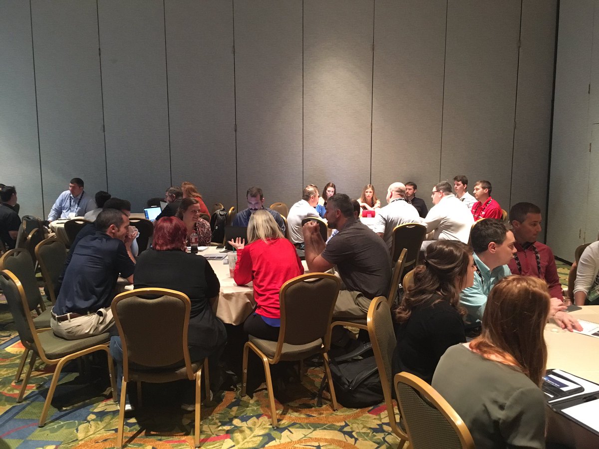 Jmac2434's tweet photo. Great Time Demands discussion in #NAAC17 Hot Topics session. Thanks to @Baker_Donelson for sponsoring and help guide some best practices. https://t.co/6ZBqSPvCO9