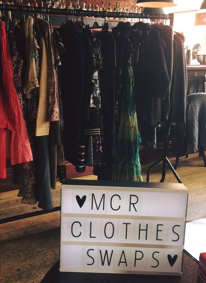 CLOTHES SWAP this Sunday! Swap clothes &amp; refresh your wardrobe, 10 items for £5 <a href="/McrClothesSwaps/">Mcr Clothes Swaps</a> INFO bit.ly/2szdd6q <a href="/NQManchester/">Northern Quarter MCR</a>