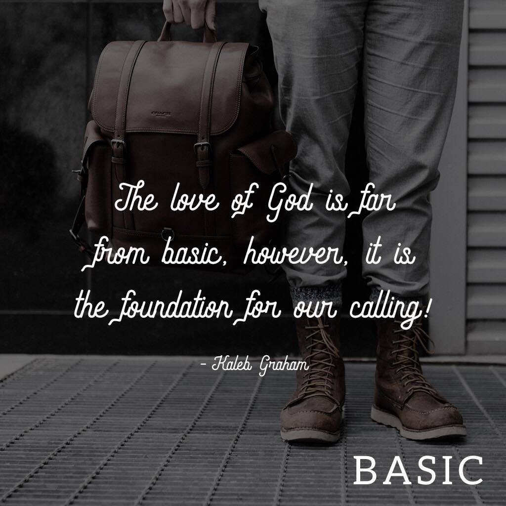 UGbismarck's tweet photo. The foundation for our calling is the Love of God!  #weareaunitedgeneration https://t.co/ze8YJnuzTF