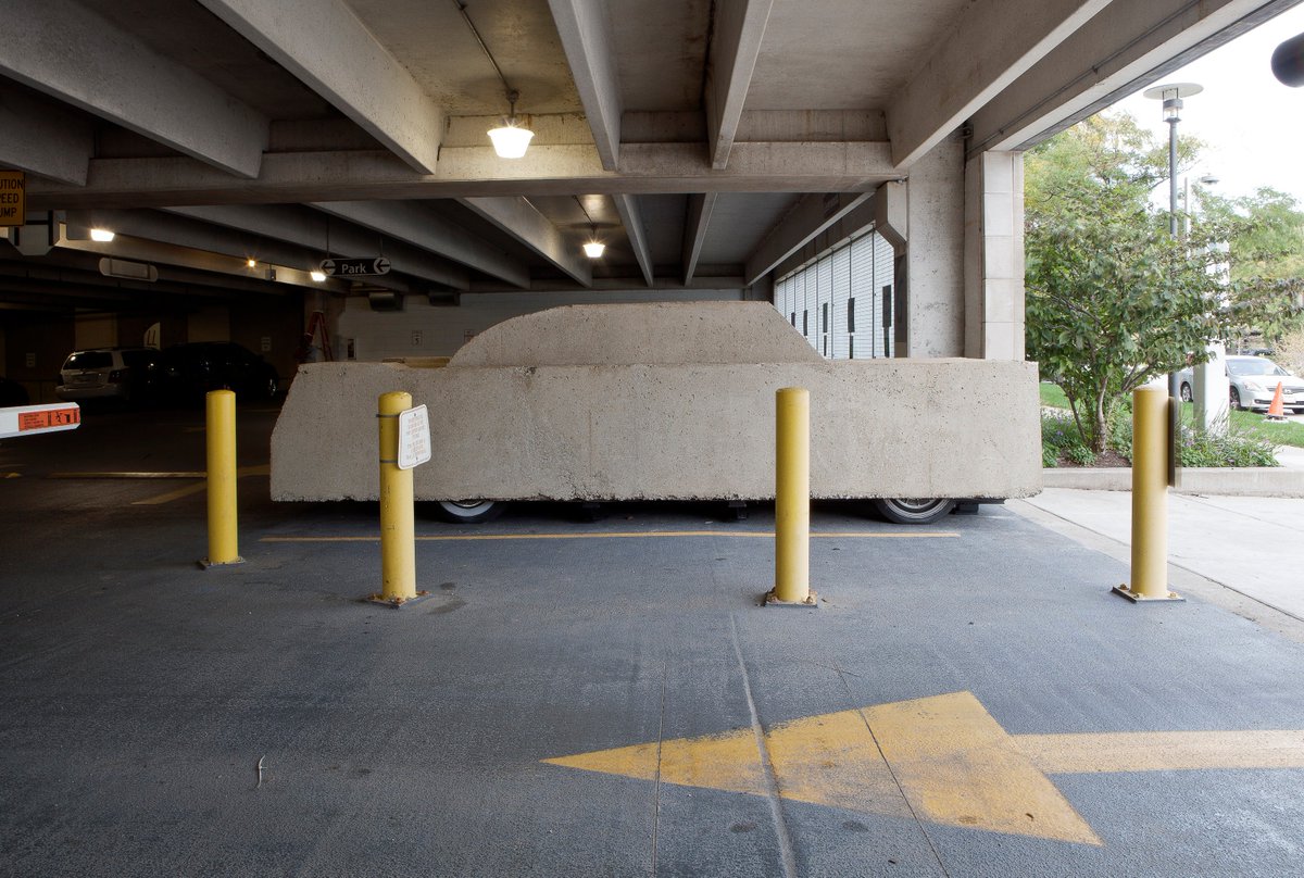 Concretehaps's tweet image. Today concludes #ConcreteHappenings at @UChicago. Thank you for celebrating #Vostell &amp;amp; #Fluxus w/ us &amp;amp; you can still visit #ConcreteTraffic!