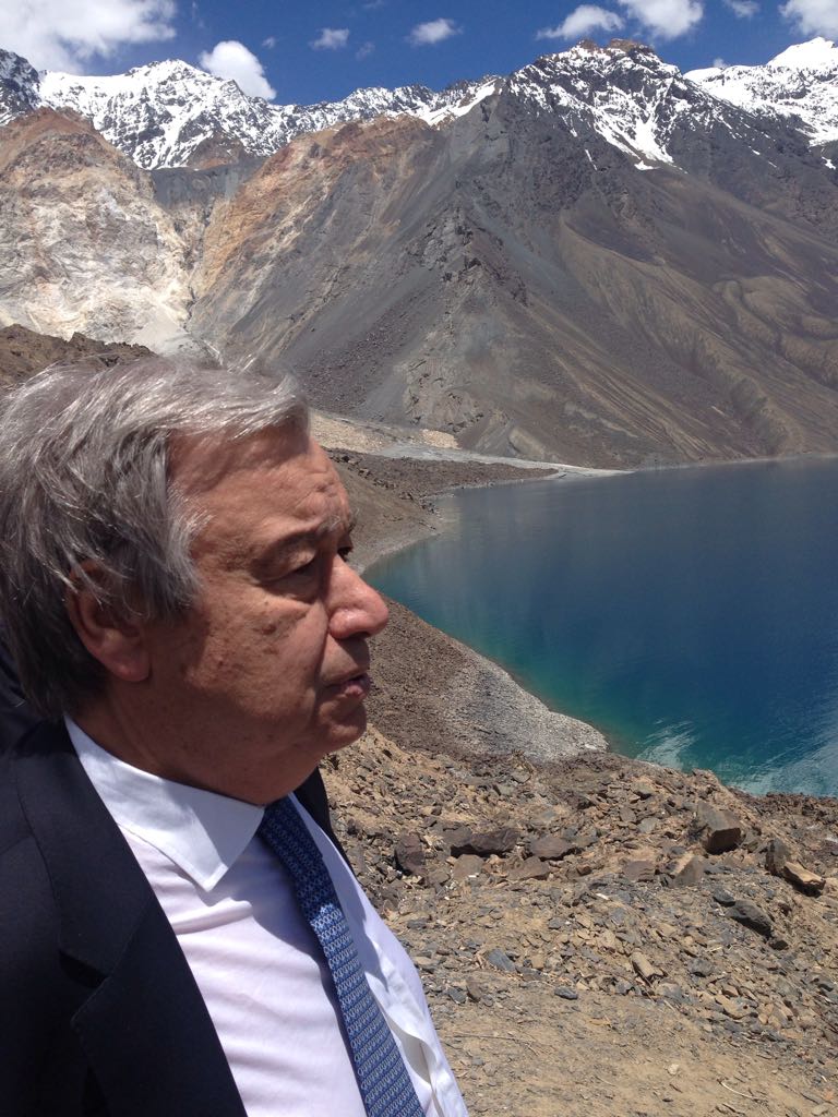 Shocked to see effects of climate change - 30% of Tajikistan's spectacular glaciers melted. There's no time to lose to take climate action.