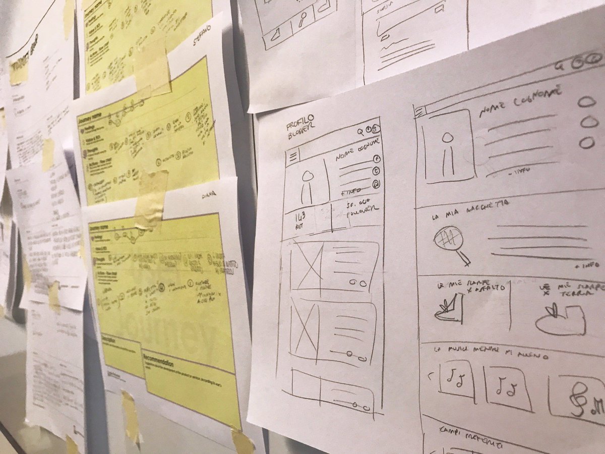 Thanks_Design's tweet photo. #LeanUX e #DesignSprint in un bell'incontro con @GaiaUX, presso @Cefriel. Workshop finale: product canvas e sketch collaborativo. https://t.co/0bn36udpnR